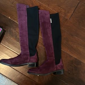 Vince Camuto Bordeaux/Black boots